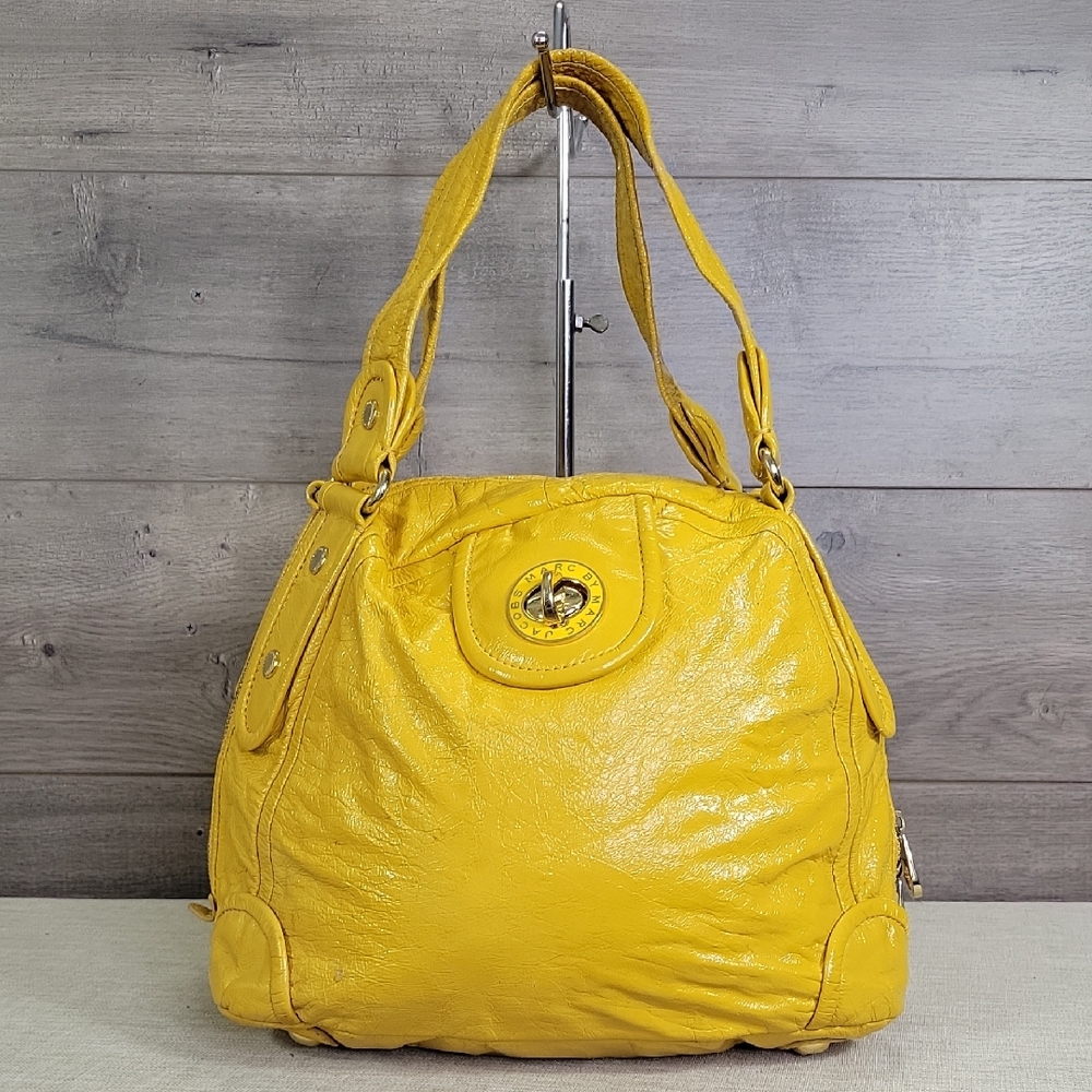 Marc by Marc Jacobs Yellow Leather Shoulder Bag